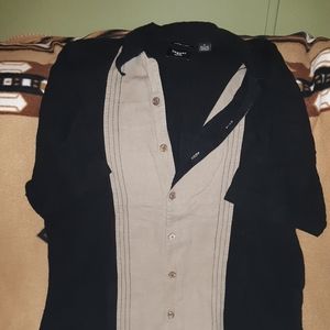 Haggar mens button down shirt